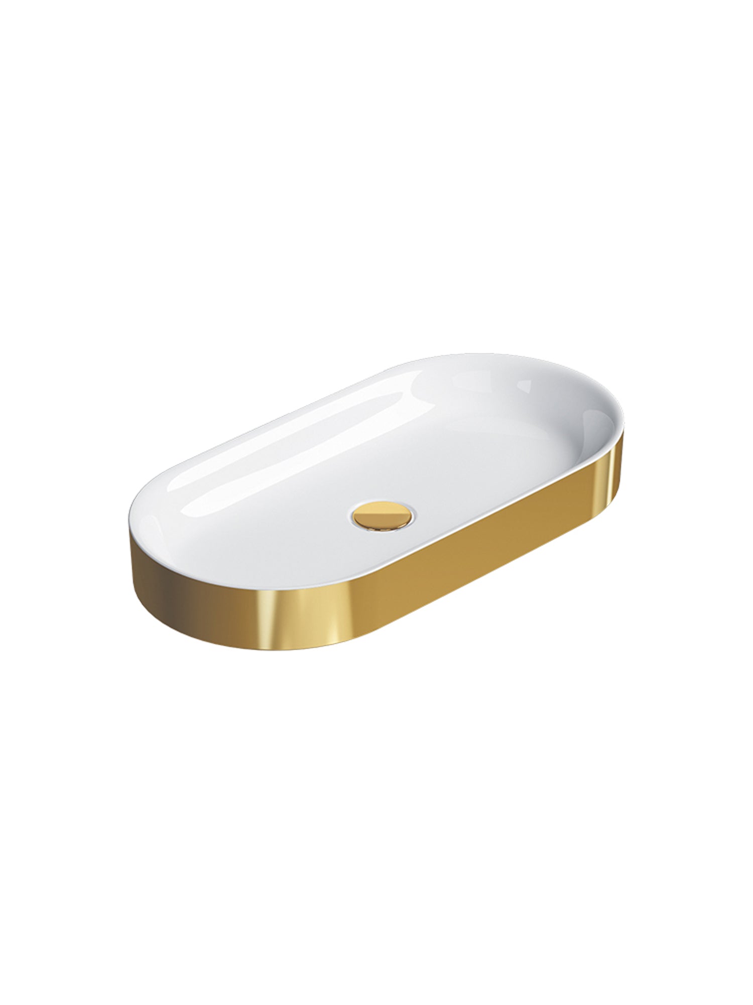 Horizon Countertop Basin #70AHZ Gold & Silver