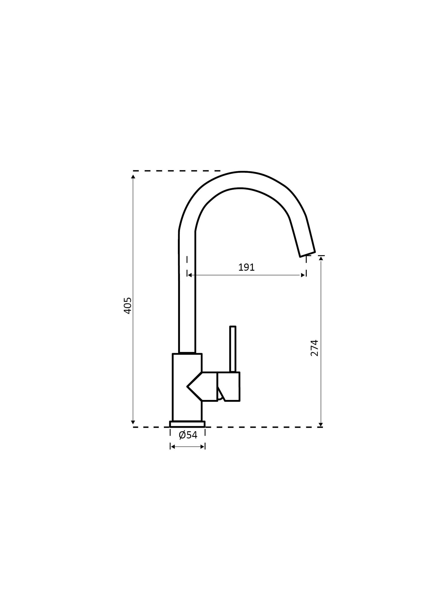Cano Kitchen Mixer - Copper #R30493