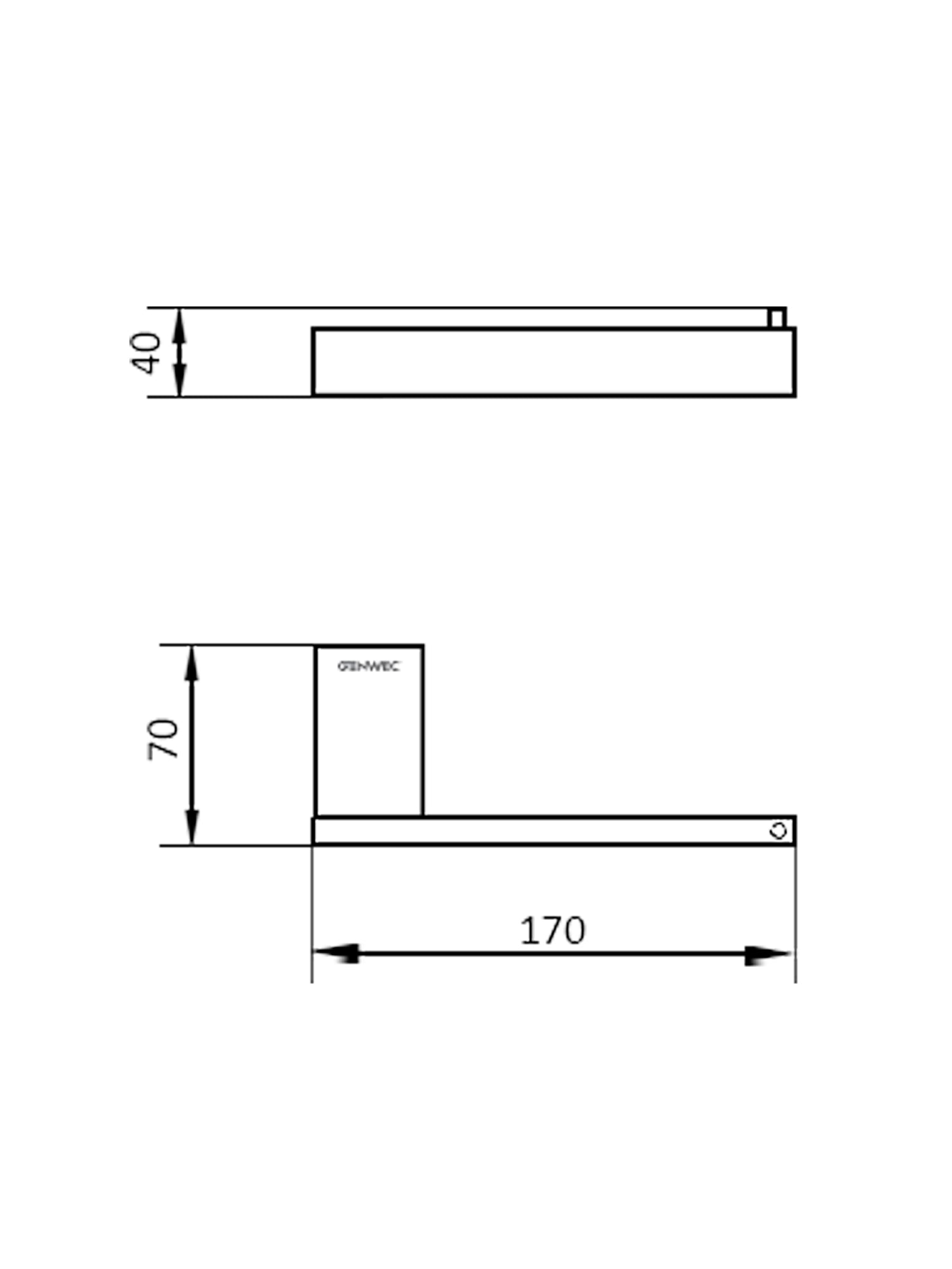 Pompei GW05 61 04 03 Paper Holder - Stainless Steel