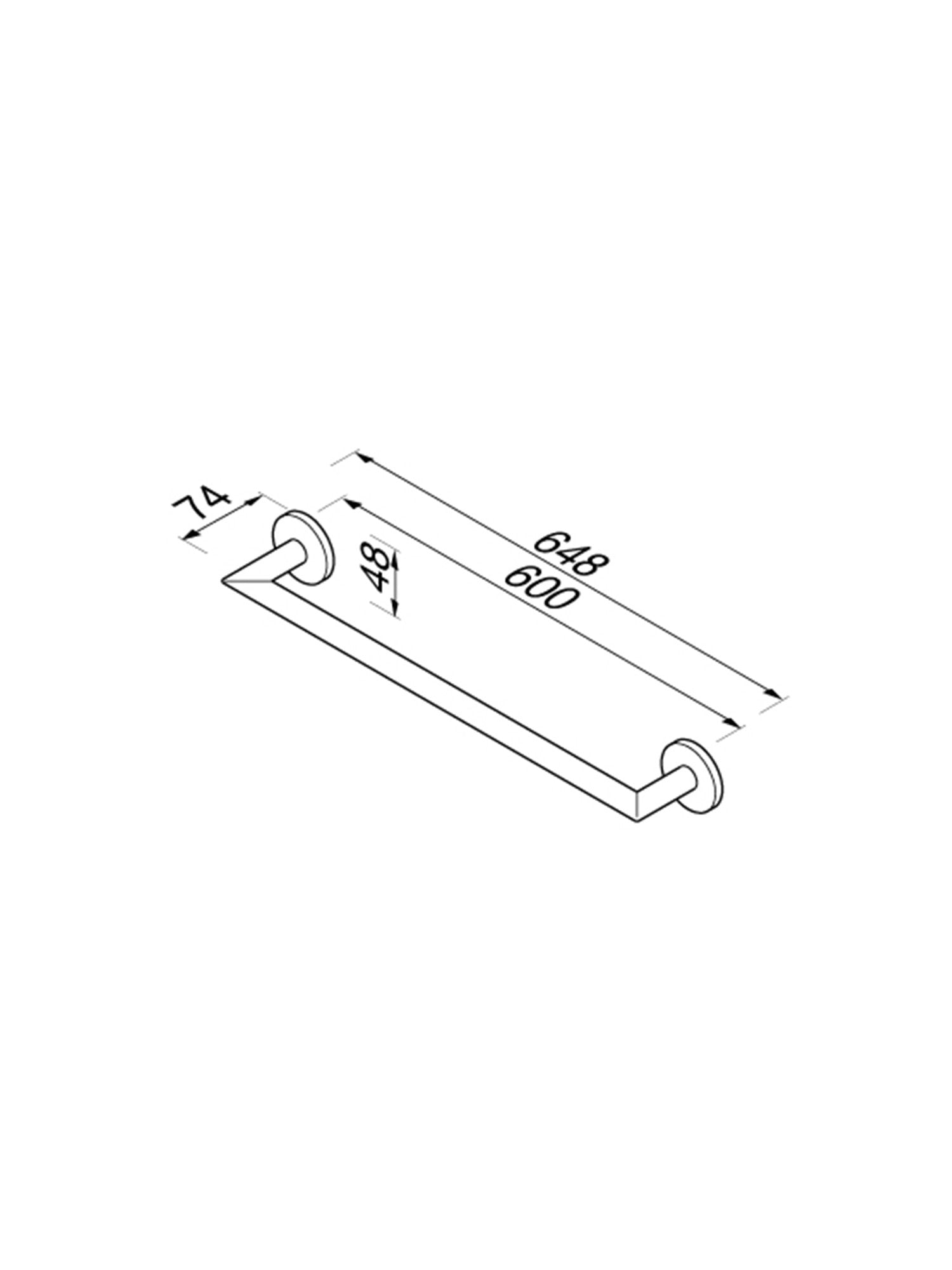 Nemox Towel Rail #6507-02-60