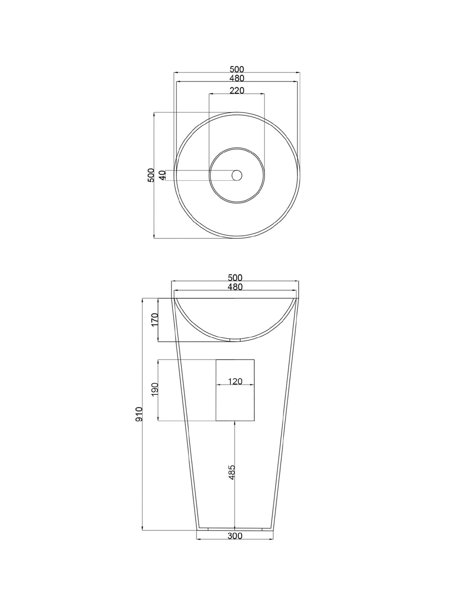 Annelli Freestanding Basin #SWMBAS37