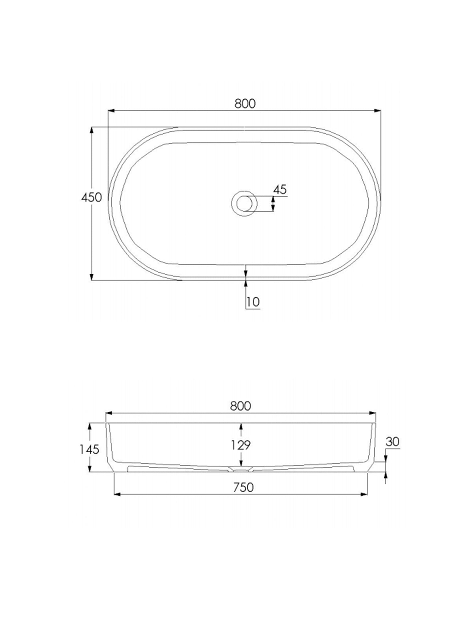 Bloom Countertop Basin #SWMBAS84