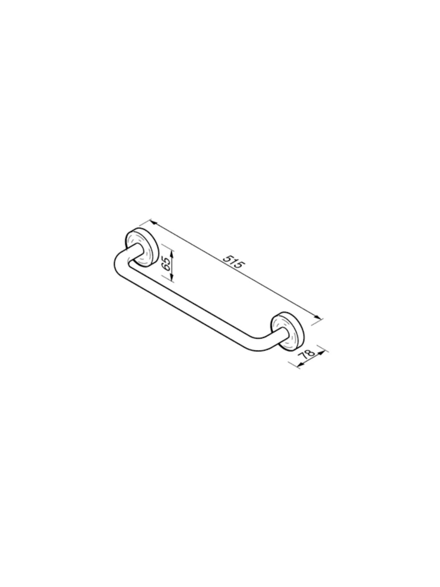 Luna Grab Rail 45cm #5529-45
