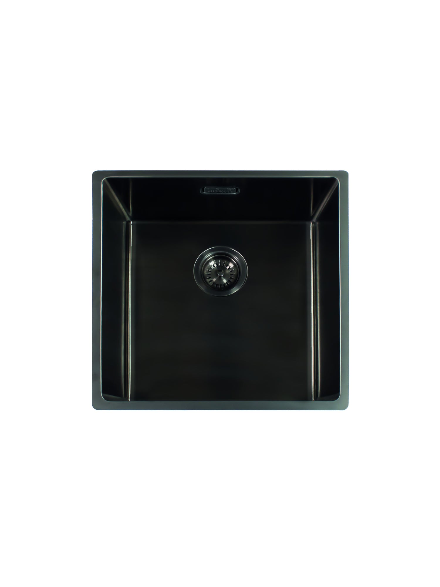 Reginox Miami Gun Metal 50X40L Single Bowl Kitchen Sink