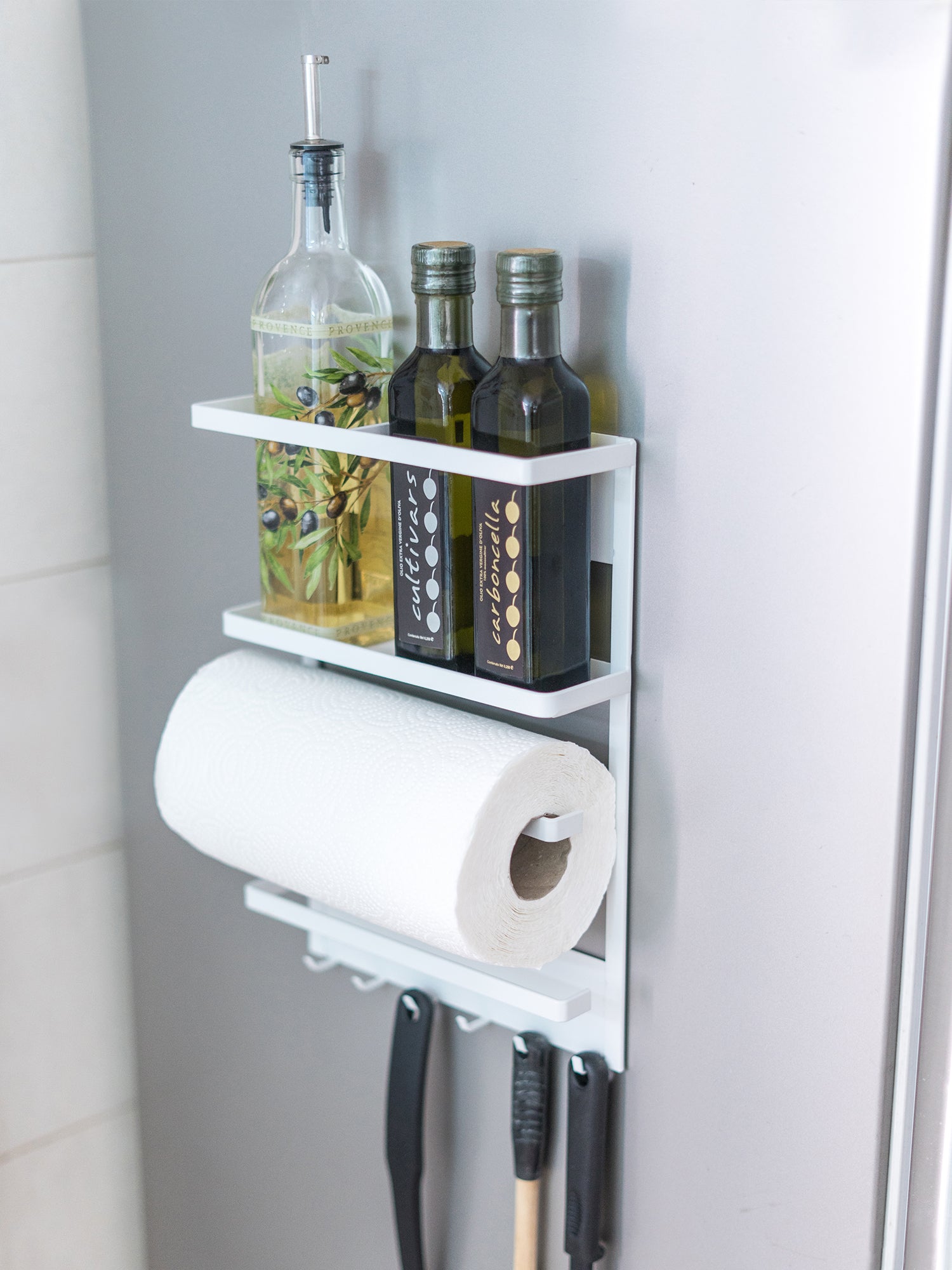 Hemsley Magnetic Kitchen Organizer - White