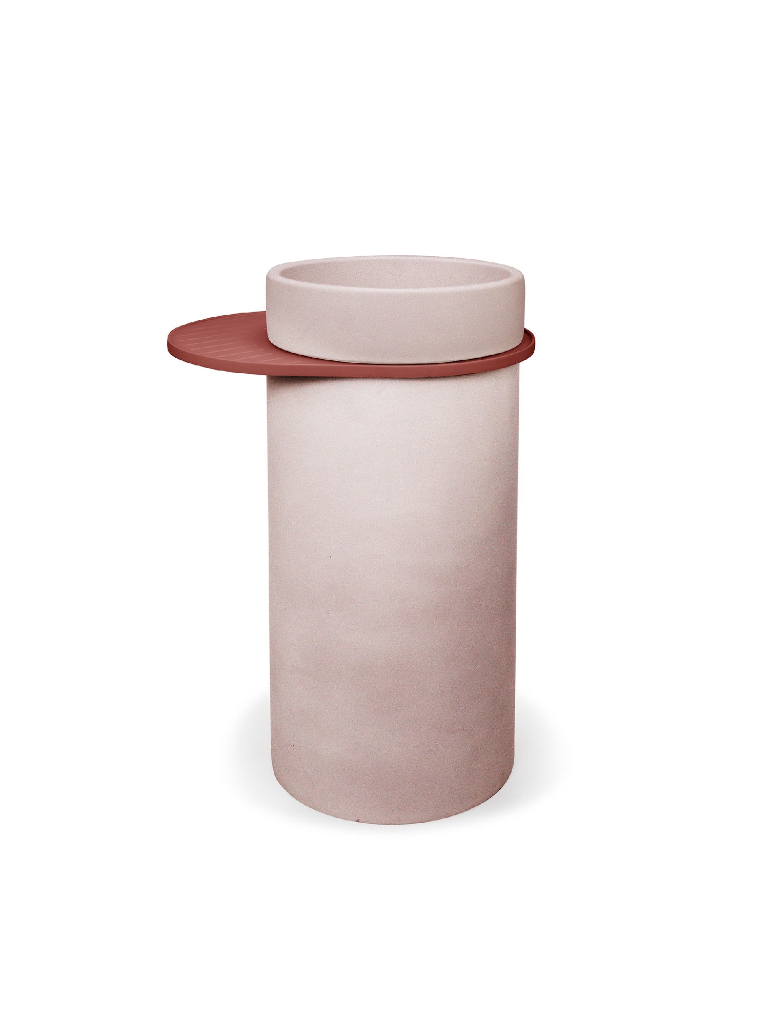 Bowl Basin Cylinder w/o Tray