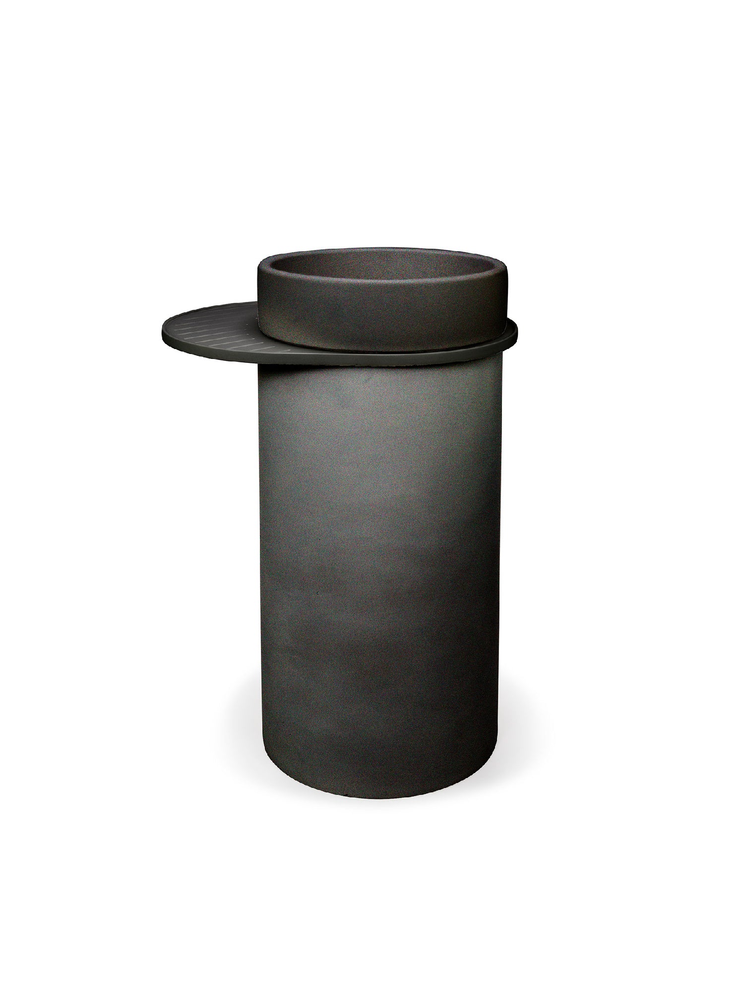 Bowl Basin Cylinder w/o Tray