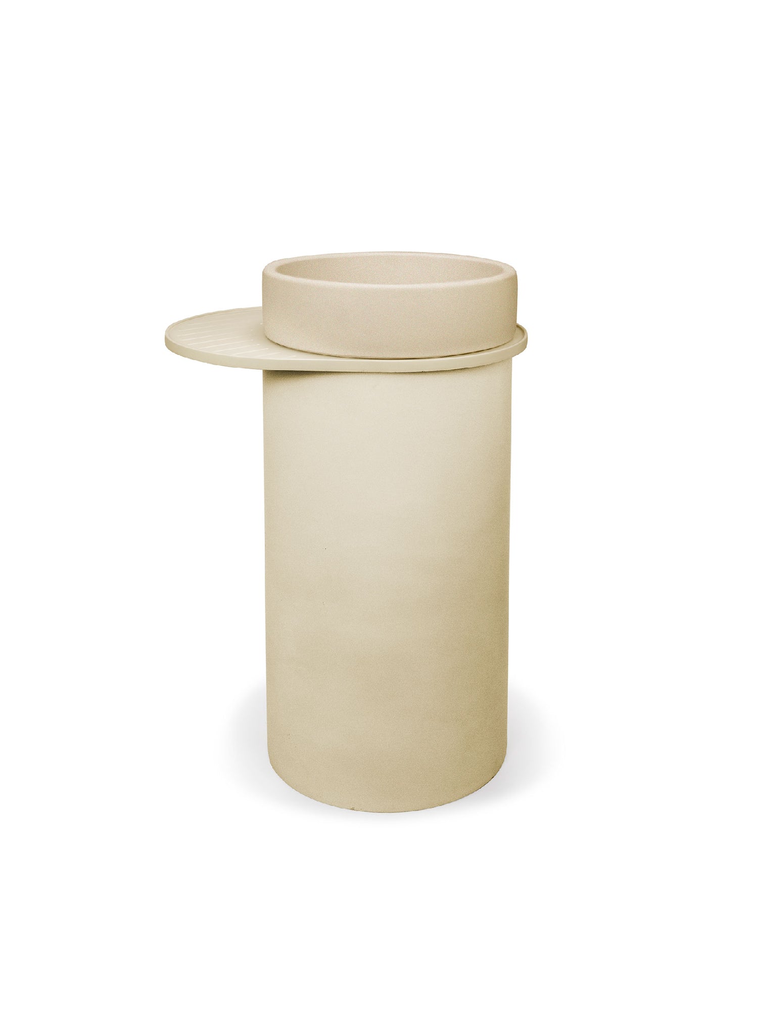 Bowl Basin Cylinder w/o Tray