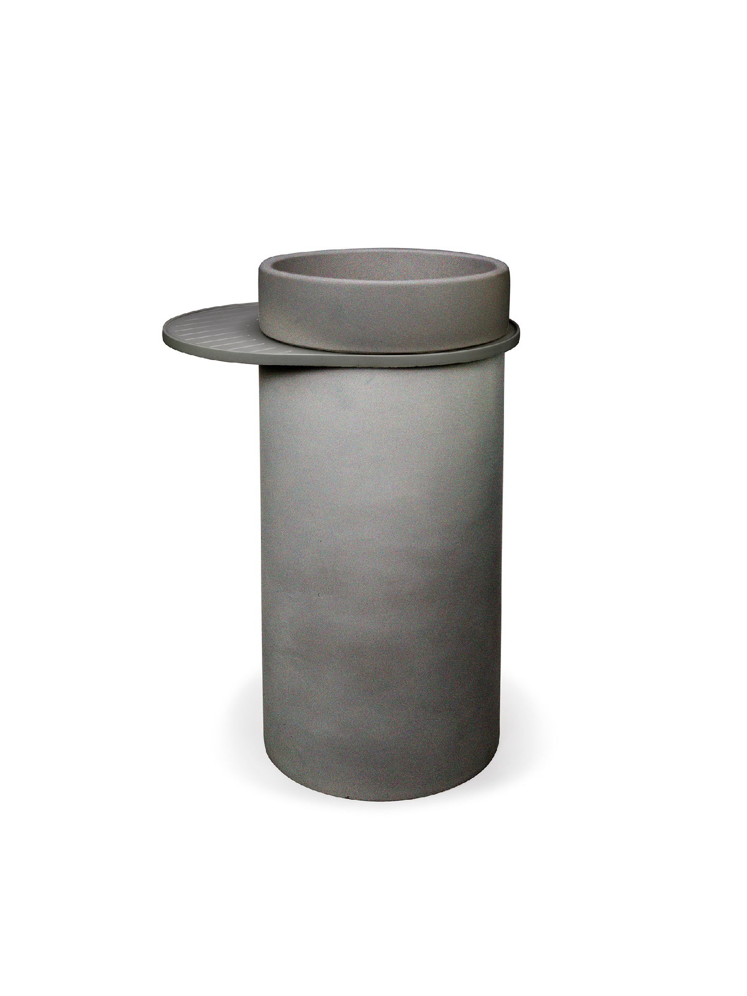 Bowl Basin Cylinder w/o Tray