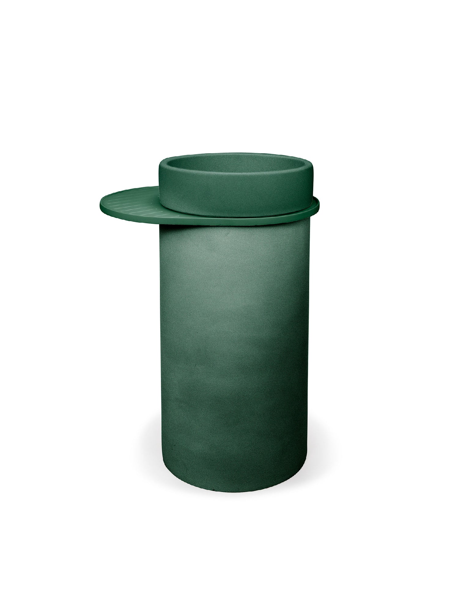 Bowl Basin Cylinder w/o Tray