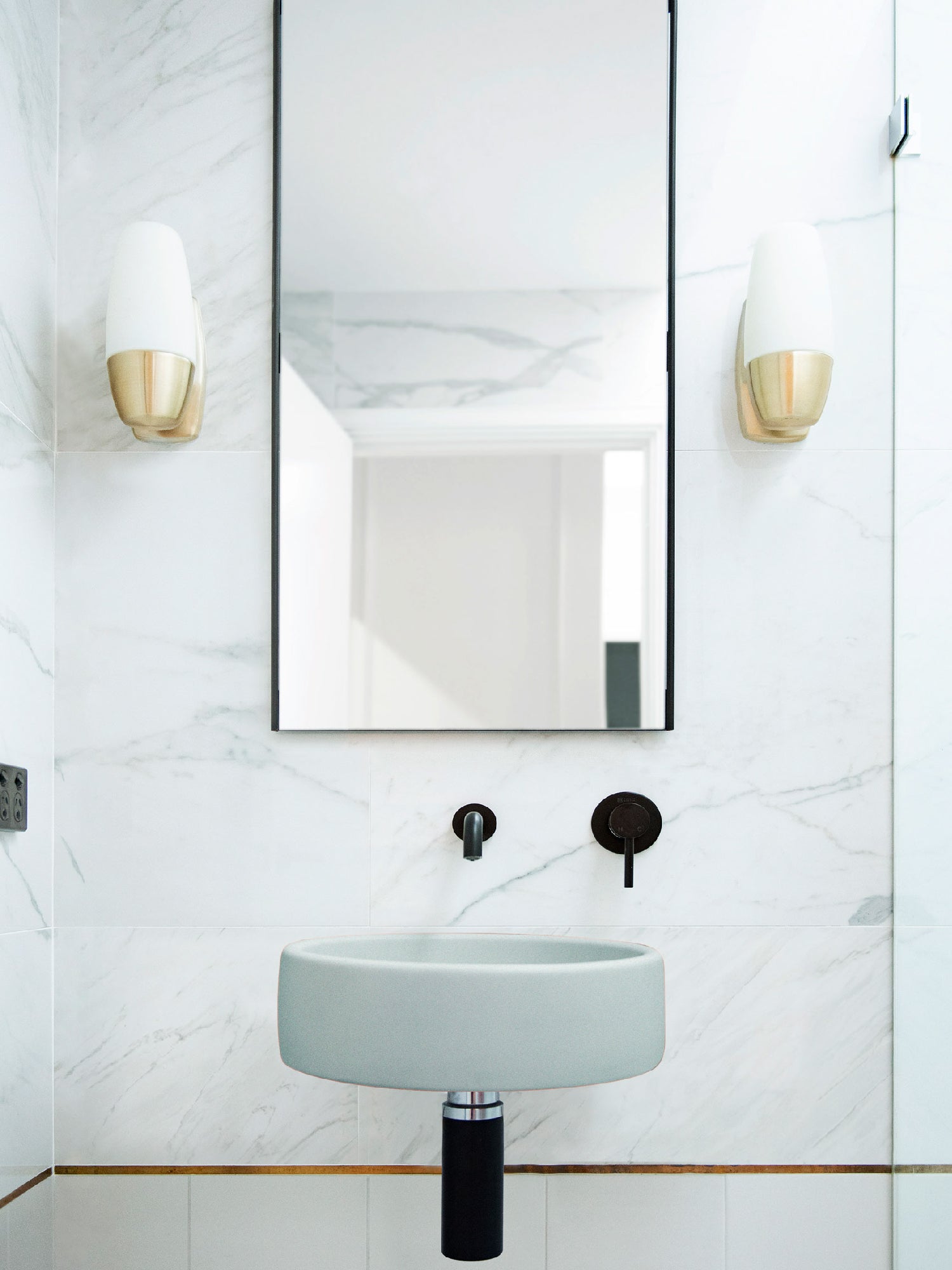 The Bowl Concrete Wall Hung Basin
