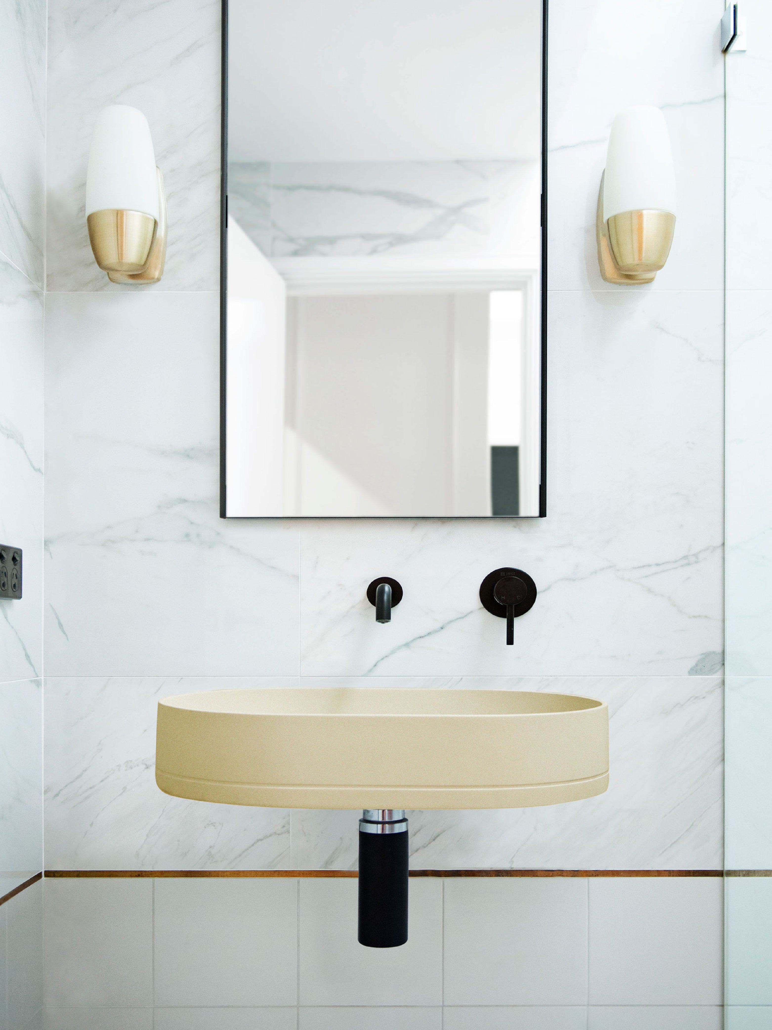 The Pill Concrete Wall Hung Basin