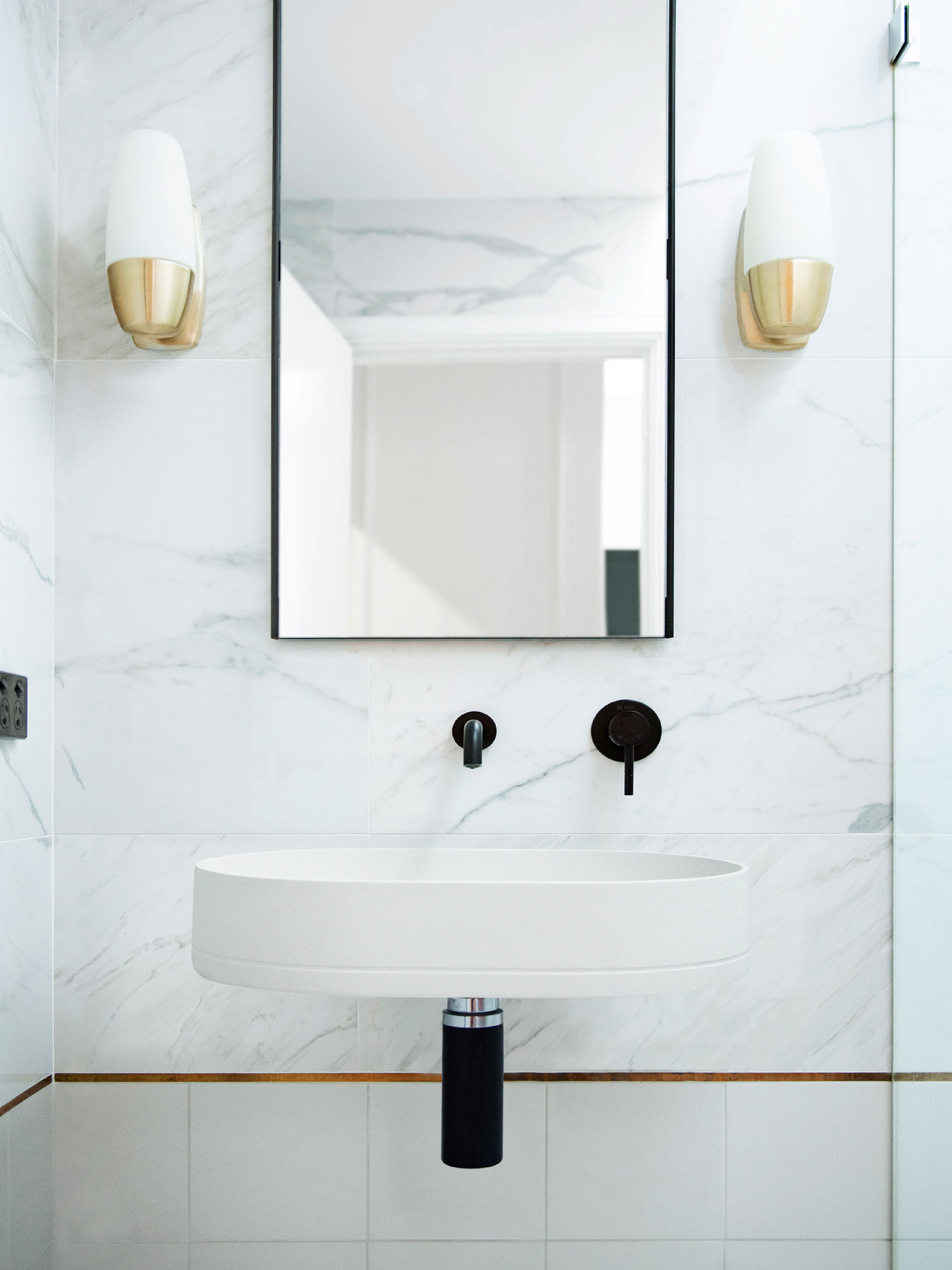 The Pill Concrete Wall Hung Basin