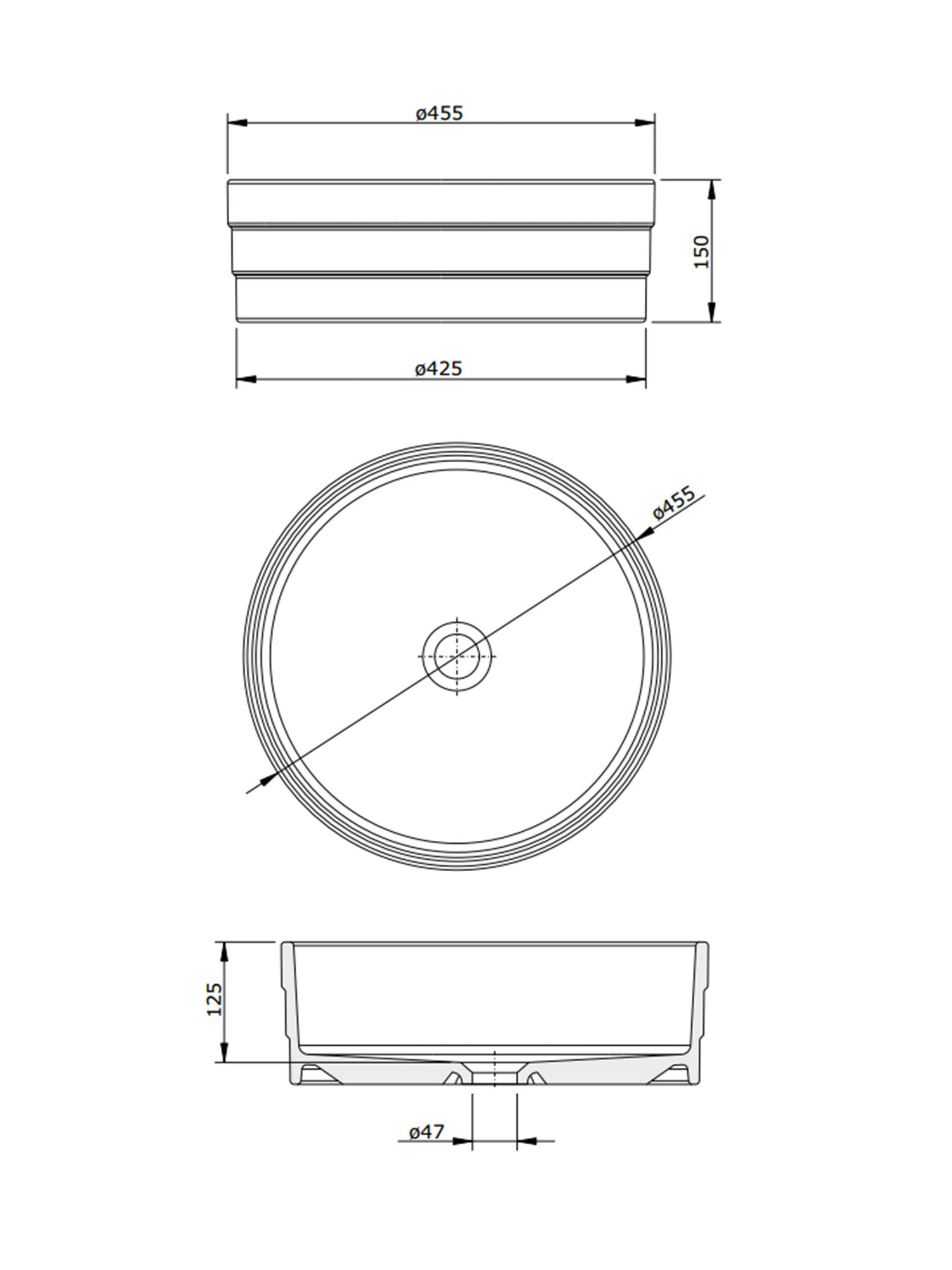 Ring Counter-top Basin #109390