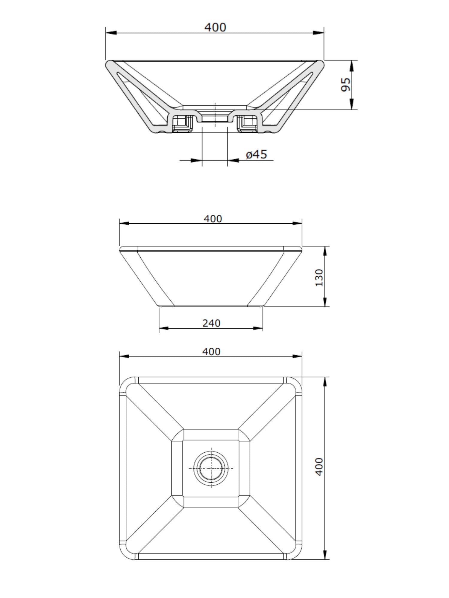 Sign Countertop Basin #108930