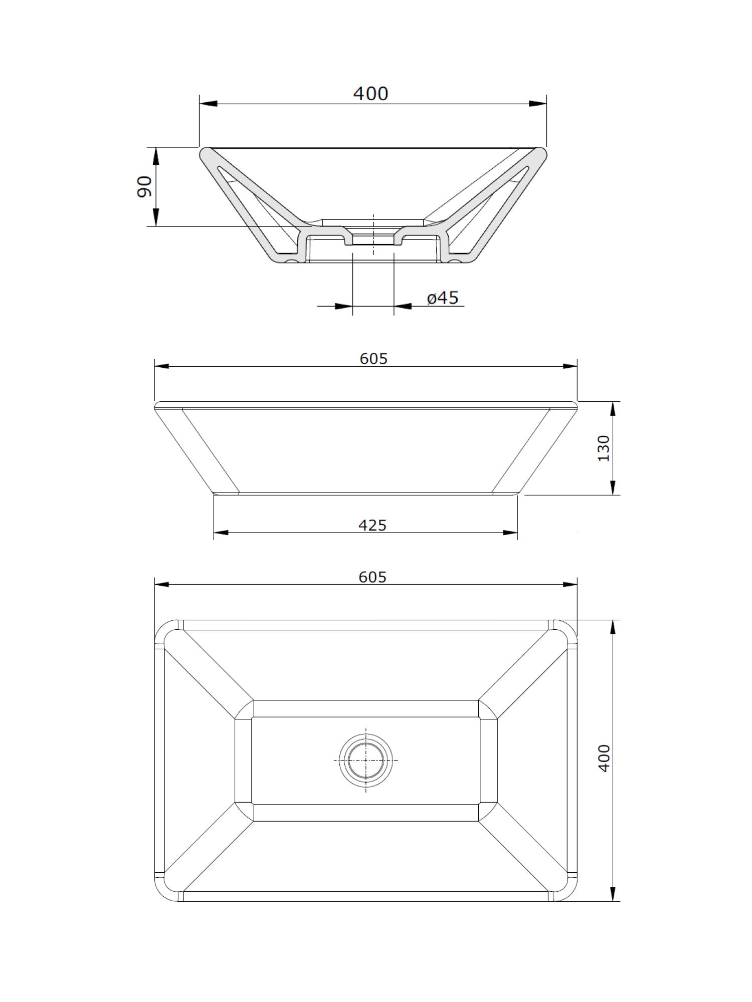 Sign Countertop Basin #108940