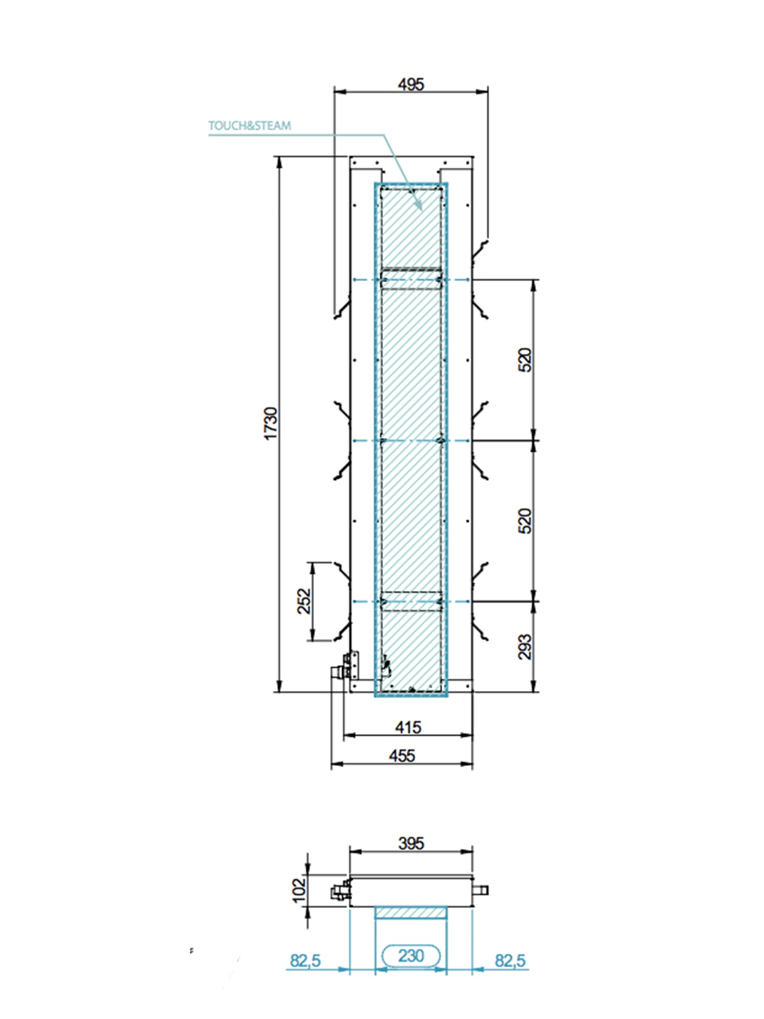 Touch & Steam Smart- Touch Steam Generator