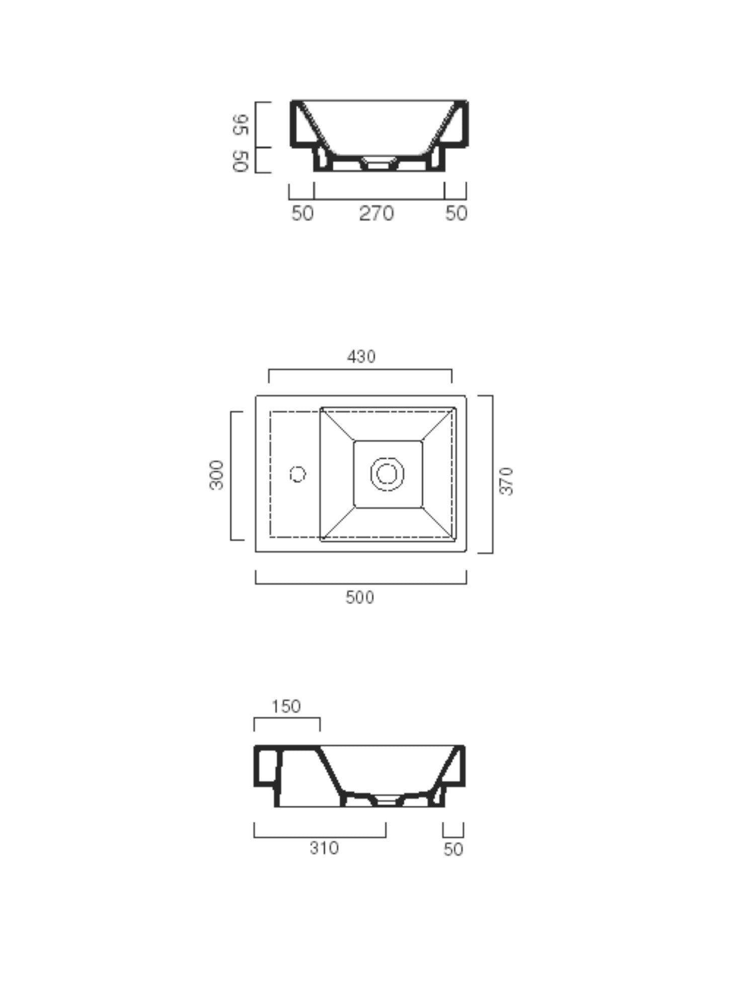 Verso Contract 50 Basin #50VE