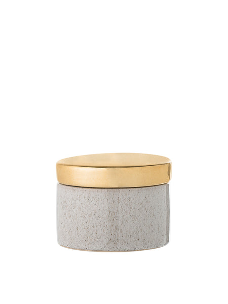 Speckle Jar w/Lid Stoneware #21259598