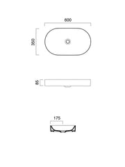 Horizon Countertop Basin #60AHZ