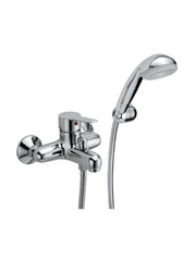 Espresso Exposed Bath Mixer w/shower set #80002