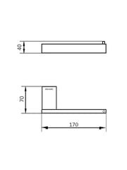 Pompei GW05 61 04 03 Paper Holder - Stainless Steel
