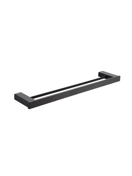 Pompei GW05 65 04 03 Black Double Towel Rail - Stainless Steel