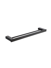 Pompei GW05 65 04 03 Black Double Towel Rail - Stainless Steel