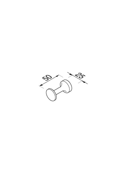 Geesa Large Robe Hook #2802 – hemsleybathshoppe