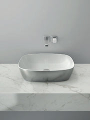 Gold & Silver Green Lux 60 Countertop Basin