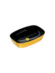 Gold & Silver Green Lux 60 Countertop Basin