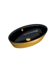 Gold & Silver Velis 70 Countertop Basin