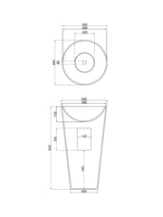 Annelli Freestanding Basin #SWMBAS37