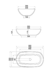 Dubai Countertop Basin #SWMBAS61