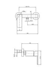 Modus Exposed Shower Mixer #52006