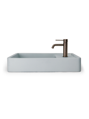 Shelf 03 Concrete Countertop basin w/ Tap Hole & Overflow Kit (Avail in 14 Colours)
