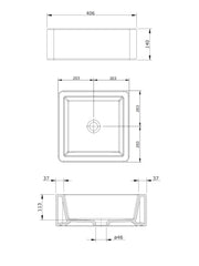 Note Countertop Basin #109340