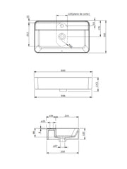 Sanlife Countertop Basin #136330