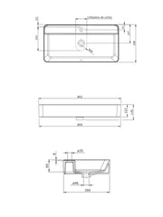 Sanlife Countertop Basin #136740