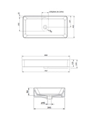 Sanlife Countertop Basin #136749