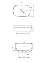 Sanibold Countertop Basin  #137310