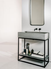 The Trough Basin Vanity Set - Includes Stand