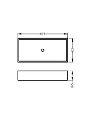 The Trough Concrete Countertop Basin