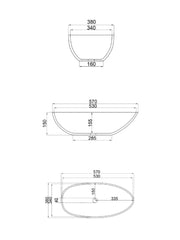 Elaine Countertop Basin #SWMBAS57